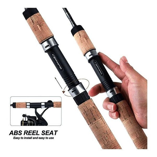 Fishing Rods Graphite Lightweight Ultra Light Trout Rods 2 Pieces Cork Handle Crappie Spinning Fishing Rod