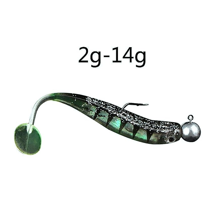 20 PSC/Lot Soft Fishing Hooks