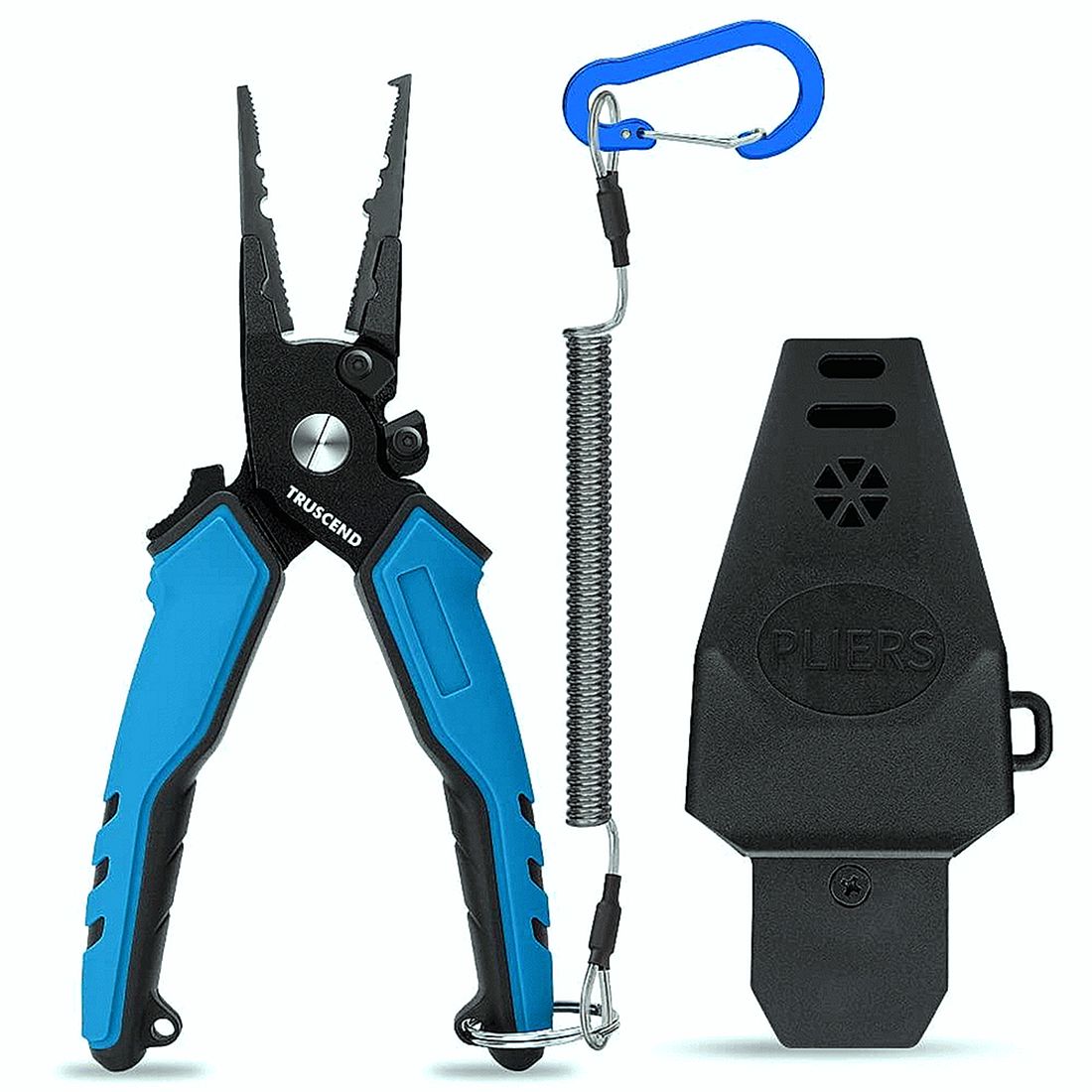 Aluminum Fishing Pliers Set with Sheath Lanyard