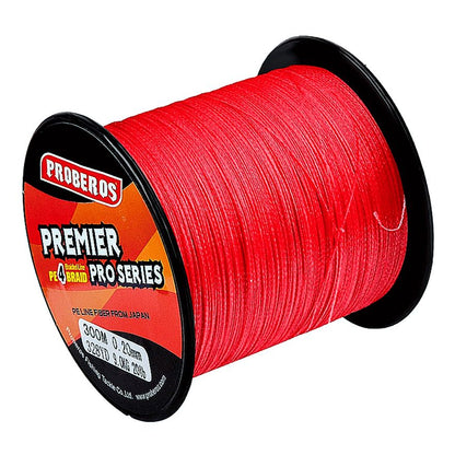 FISHINGHUB- 4 stand Multifilament PE Line Braided Fishing Line