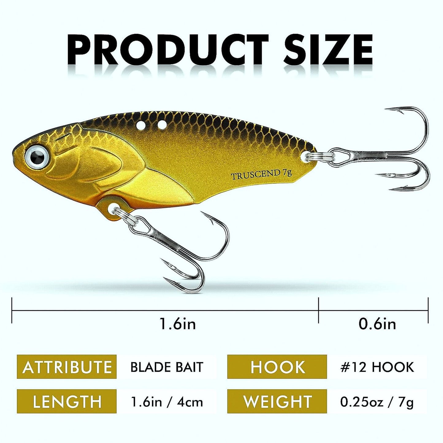 Vibe Lure Blade Bait Metal Fishing Lure