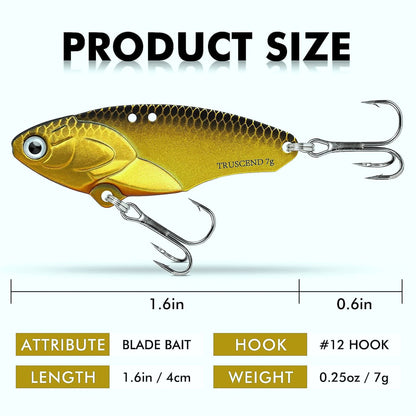 Vibe Lure Blade Bait Metal Fishing Lure