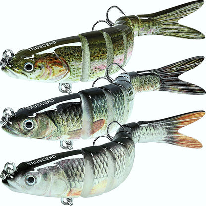 Bionic Bass Fishing Lure Multi Jointed Swimbait