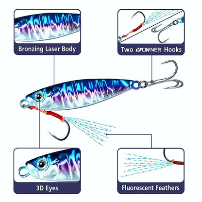 Jigging Fishing Spoon Bass Fishing Lure