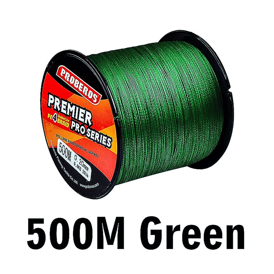 FISHINGHUB- 4 stand Multifilament PE Line Braided Fishing Line