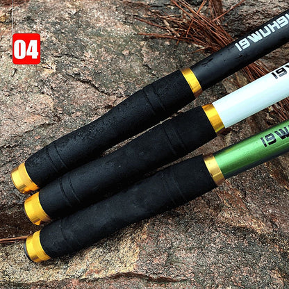 2.1M -3.6M  Hard FRP Carbon Fiber Telescopic Fishing Rod