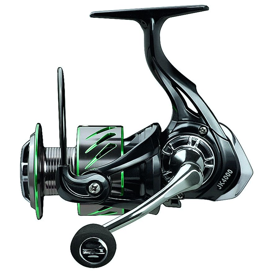 FISHINGHUB-  Fishing Reel Spinning Reel Powerful Brake System Oblique Metal Spool Reel