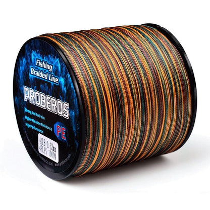 FISHINGHUB- 4 and 8 Strands Fishing Line 10LB-100LB PE Braided Line