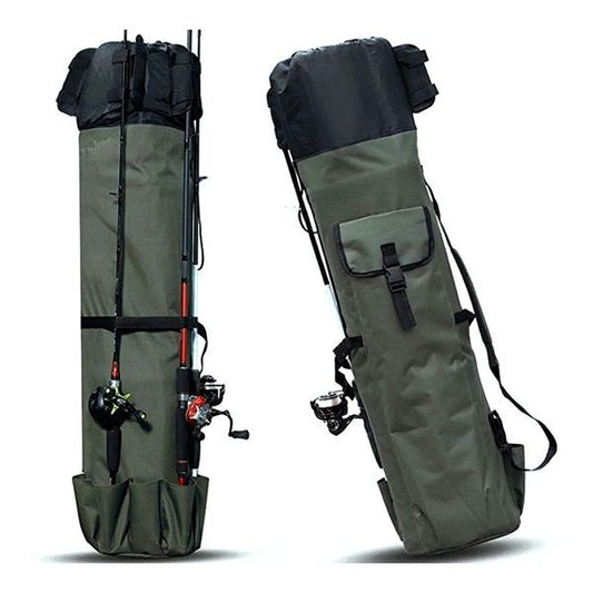 Fishing Rod Case Organizer Pole Storage Bag Fishing Rod and Reel Organizer for Travel