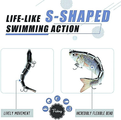 Slow Sinking Multi Jointed Swimbait