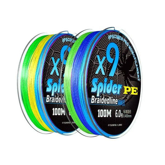 FISHINGHUB- PE Braided Fishing Line 9 Stands Japan Multifilament PE Line