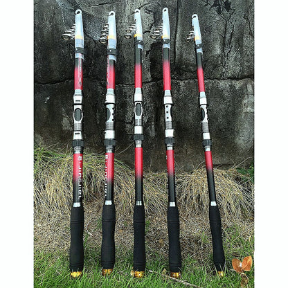 High Carbon Portable Telescopic Fishing Rod