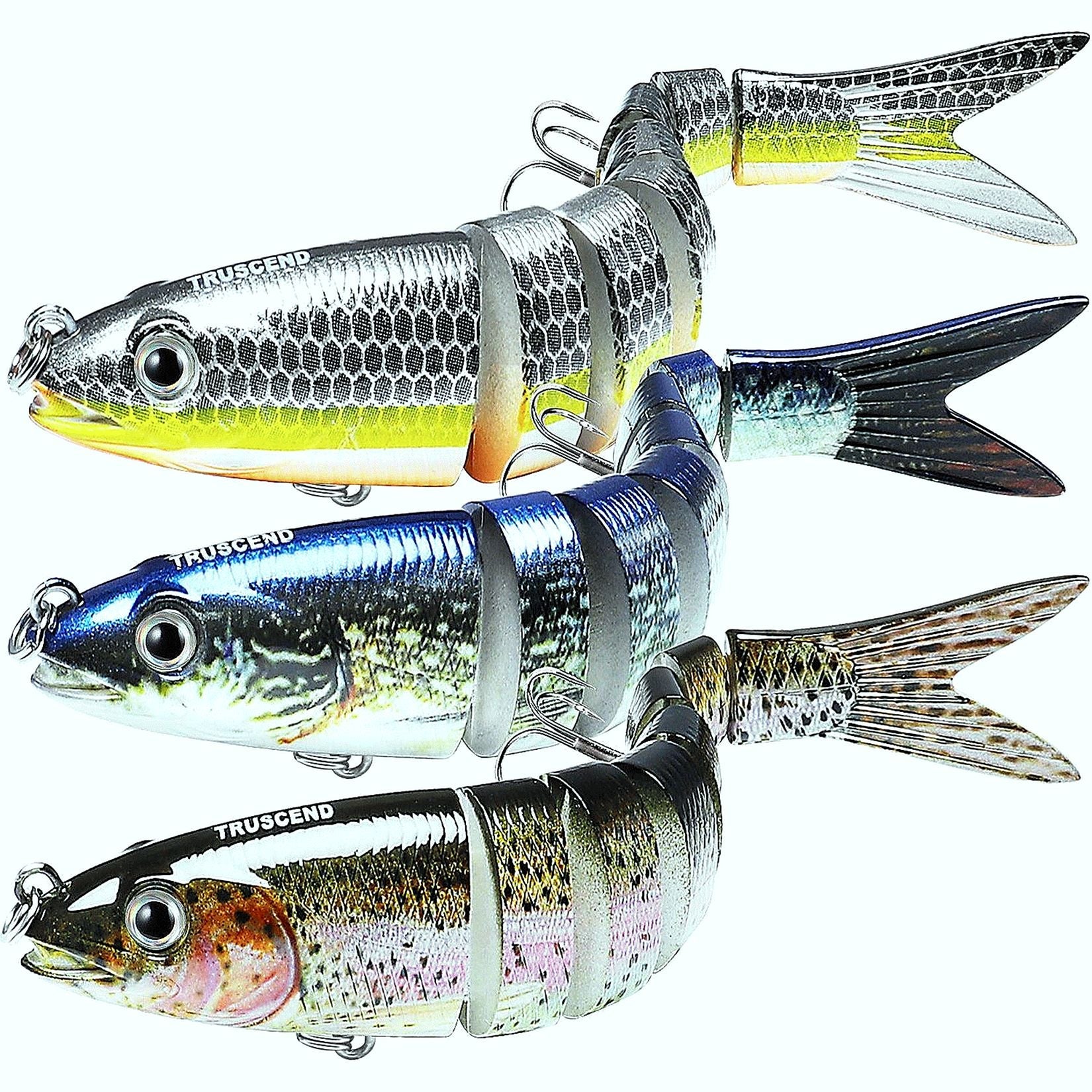 bionic multi jointed fish lures HENGJIA JM061 Multi-segment Lure Submerged Lures, Size: 10 Garmade grabbing the attention of fish. Multi-Jointed Fishing Lure, Slow Sinking
