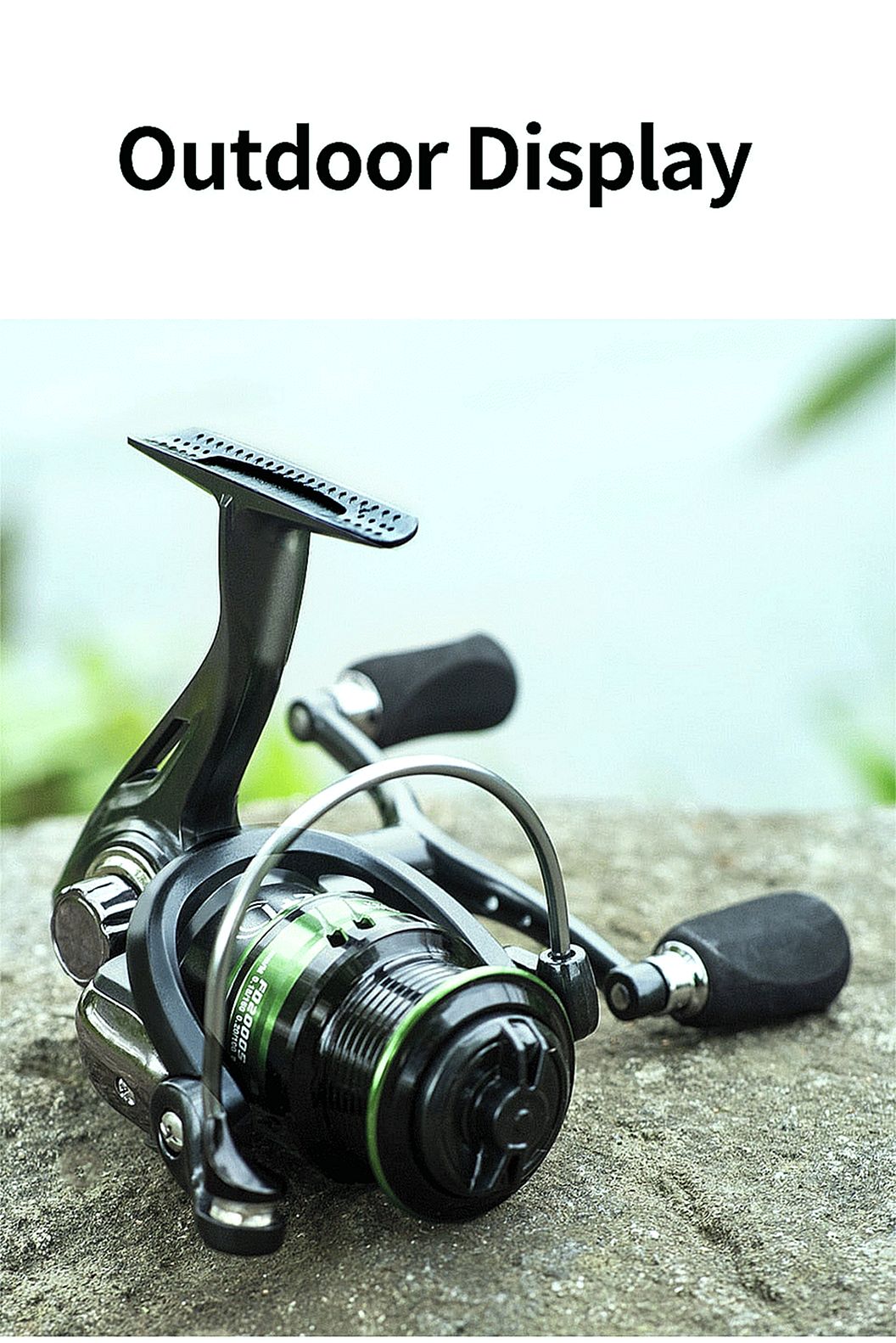 Single Handle Grip Deep Spool Spinning Reel