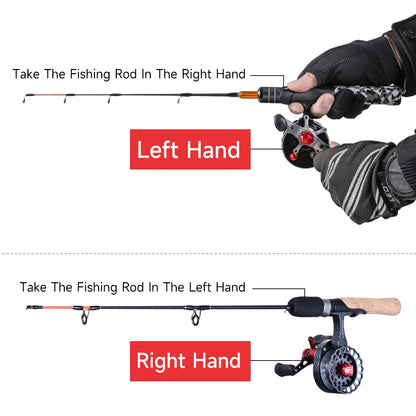 Professional Spinning Ice Fishing Reels