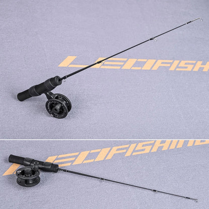 Mini Ice Fishing Rod Portable Carbon Fiber  Winter Fishing Rod