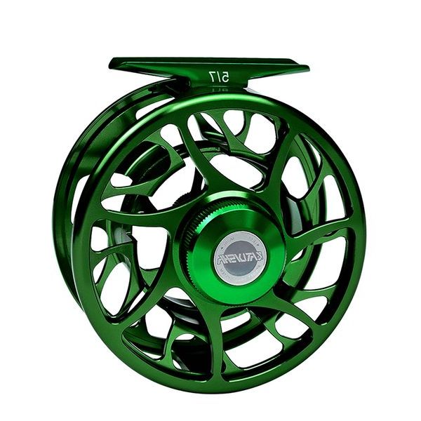 3+1 BB Fly Fishing Wheel  CNC Machine Cut Large Arbor Die Casting Aluminum