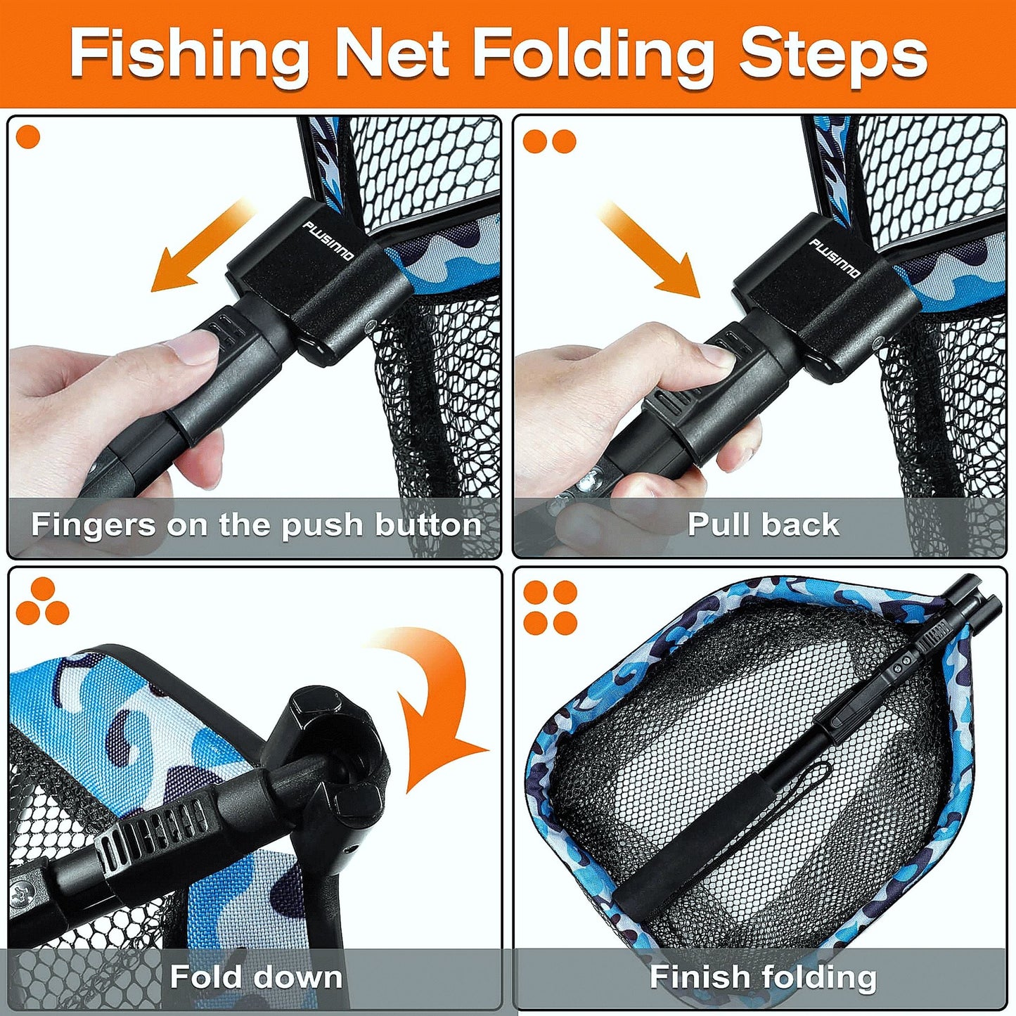 Square Floating Fish Landing Net