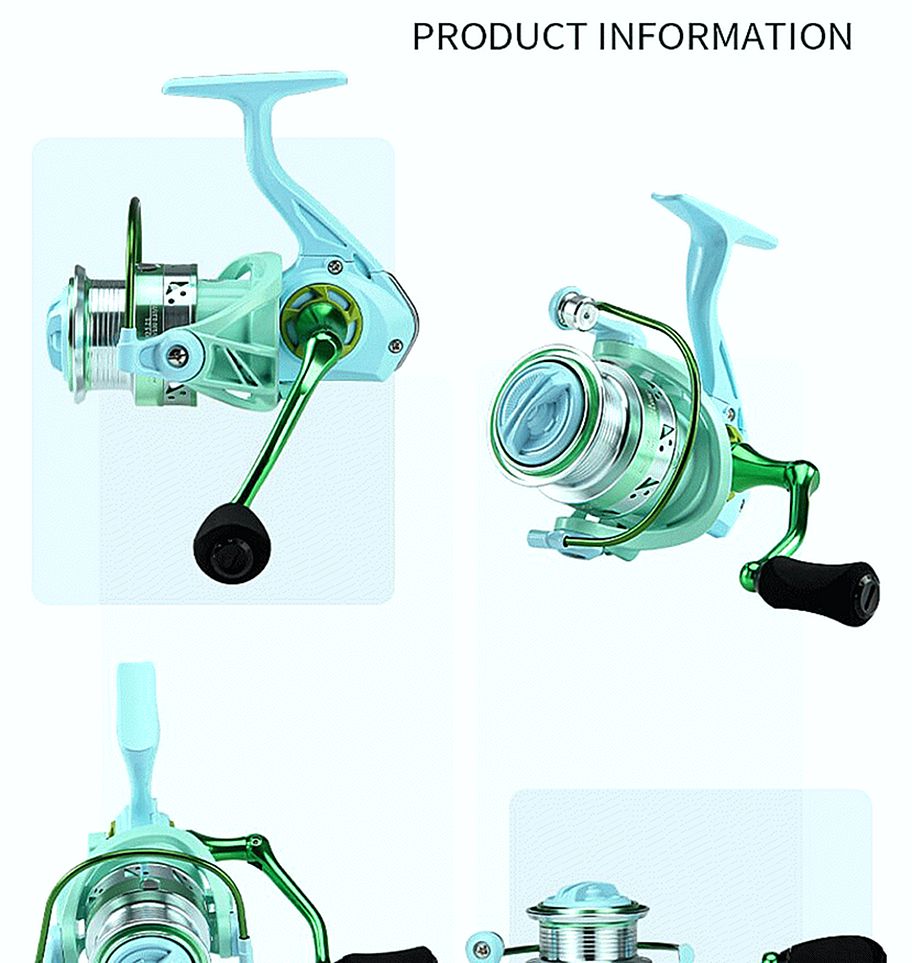 New Macaron Color Spinning Reel