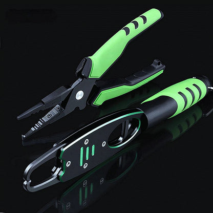 FISHINGHUB- Aluminum Alloy Fishing Pliers Grip Set Split Ring Cutters