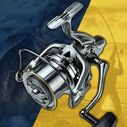 FISHINGHUB Big Fishing Reel  Spinning Reel Drag  Powerful Reel