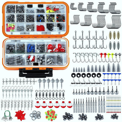 343pcs Fishing Accessories Kit