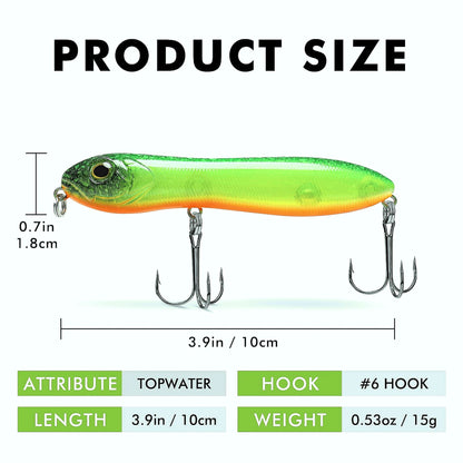 Topwater Snakehead Pencil Fishing Lure