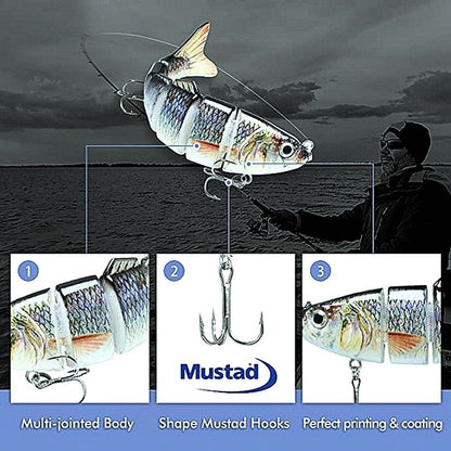 Slow Sinking Multi Jointed Swimbait