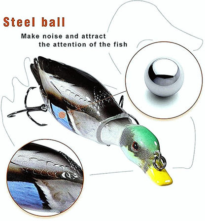 Topwater Duck Fishing Lure for Bass