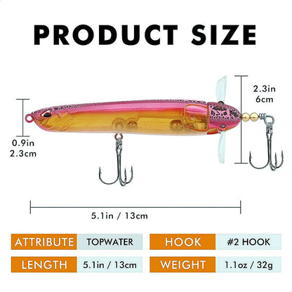 Topwater Lure Pencil Lure Plopper Lure