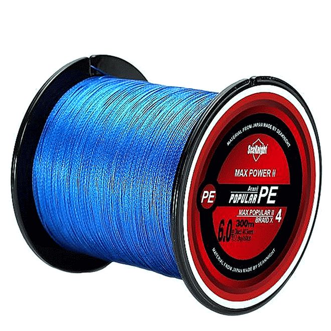 500M PE Fishing Line 4 Strands Braided Fishing Line 8-80LB