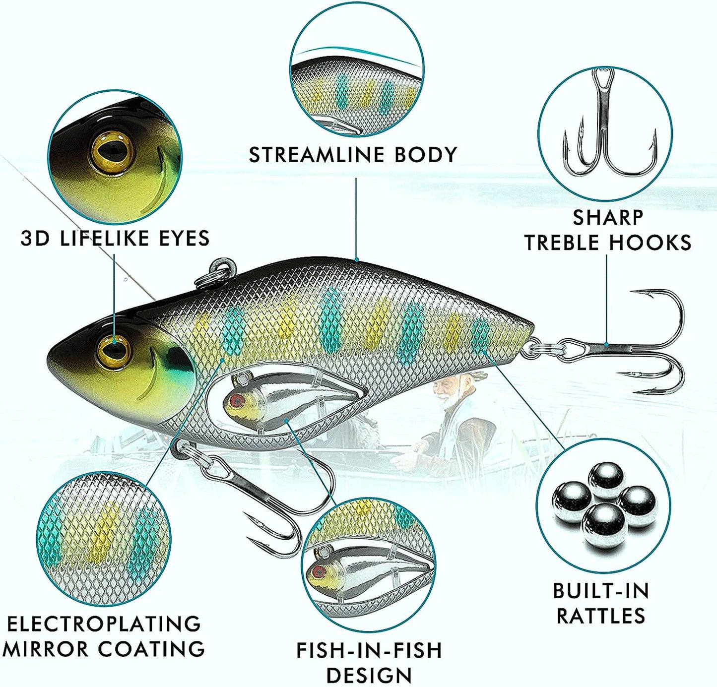 Lipless Crankbait Fishing Gift