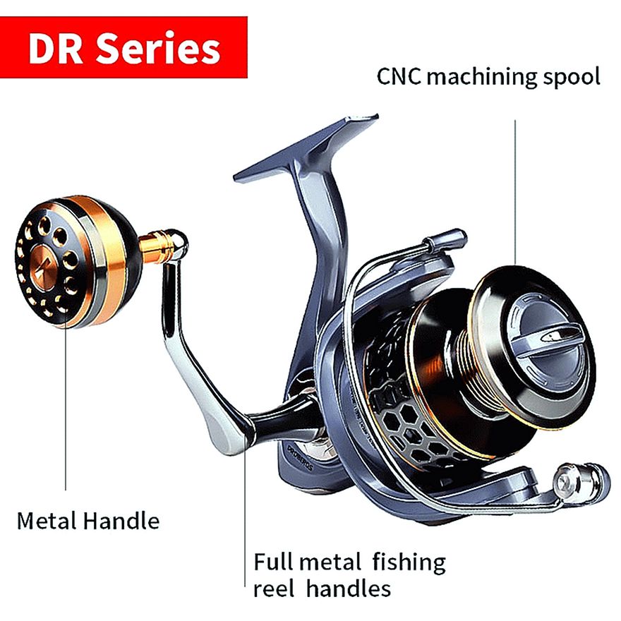 FISHINGHUB- Fishing Reel Spool Spinning Reel