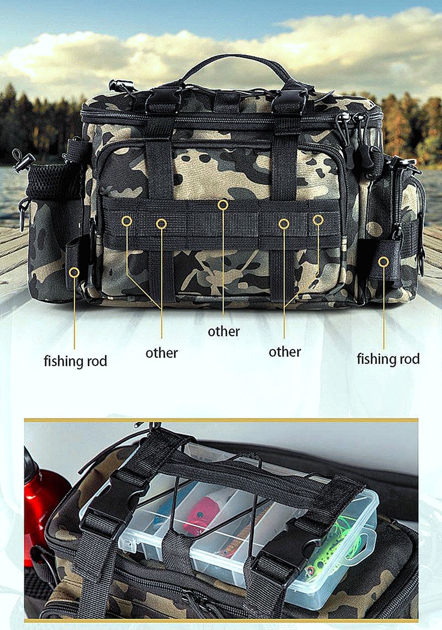 Fishing Tackle Shoulder Bag