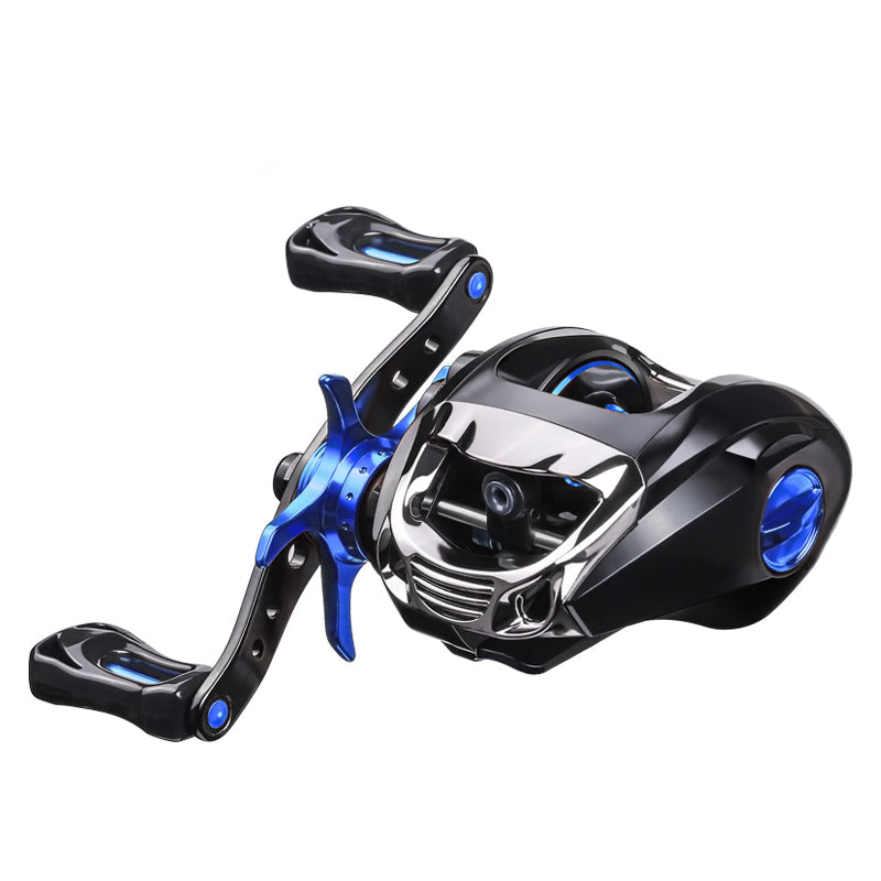 Fishinghub-Double Brake System Saltwater Reel High Speed Metal Fishing Reel