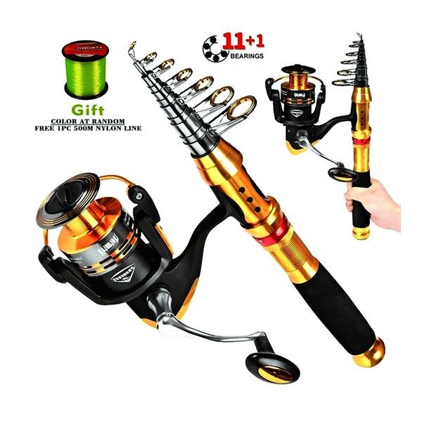 Fishing Rod And Reel Combo Set