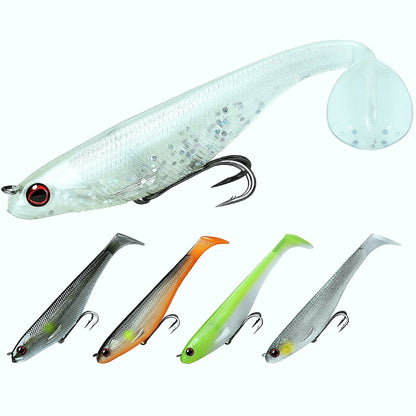 Shad Swimbait Paddle Tail Fishing Lure for Bass