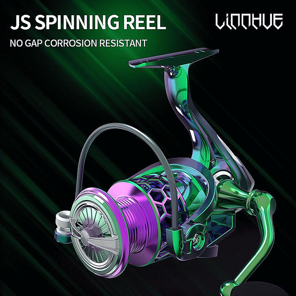 High Strength & Speed Multi-Color Fishing Reel