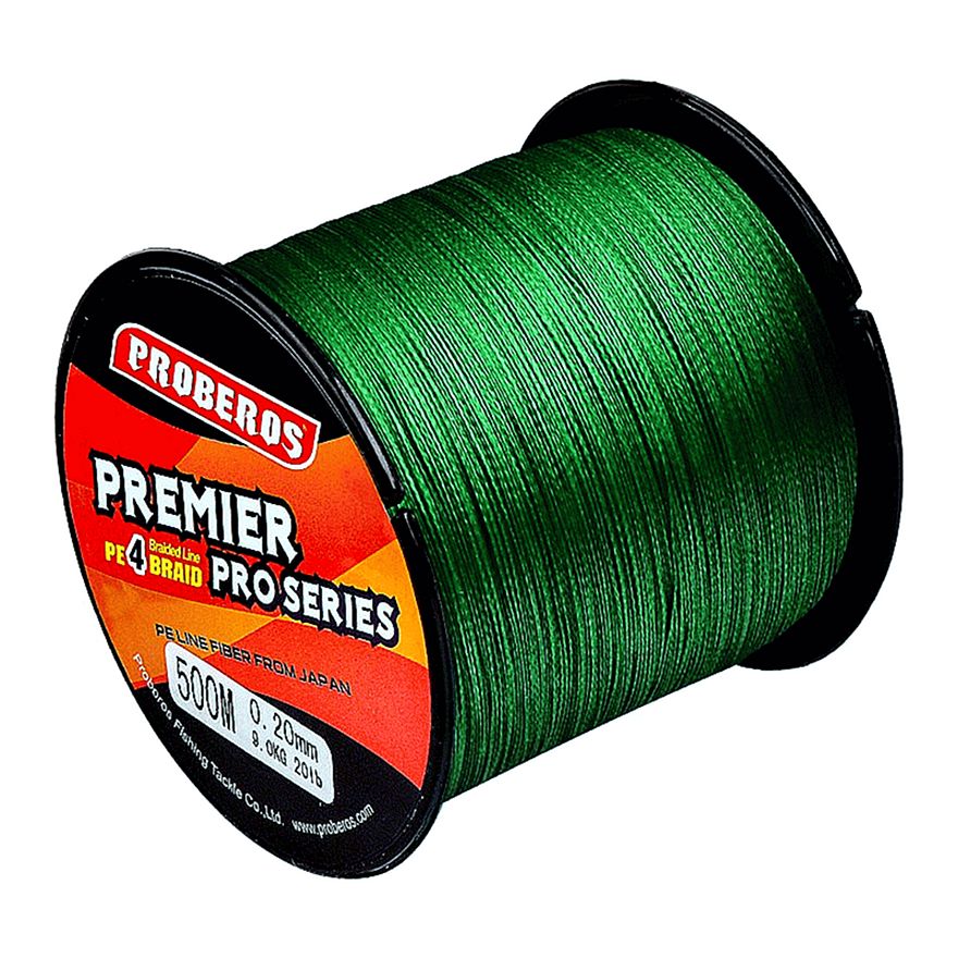 FISHINGHUB- 4 stand Multifilament PE Line Braided Fishing Line