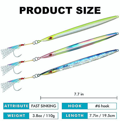 Saltwater Jigging Stick Bait 110g/160g