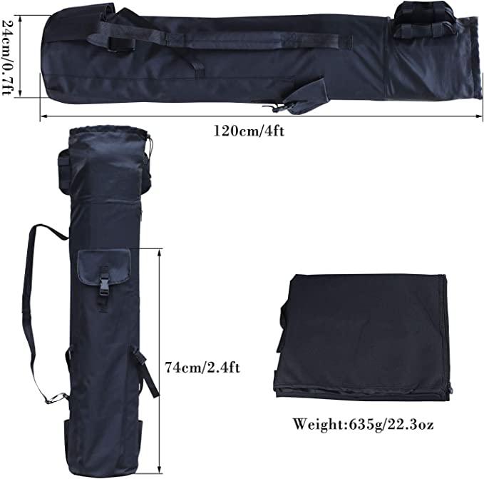 Fishing Rod Case Organizer Pole Storage Bag Fishing Rod and Reel Organizer for Travel
