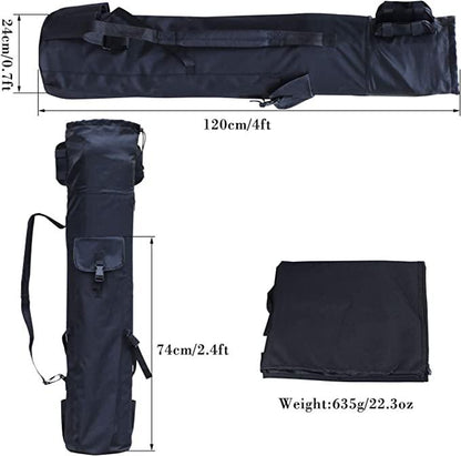 Fishing Rod Case Organizer Pole Storage Bag Fishing Rod and Reel Organizer for Travel
