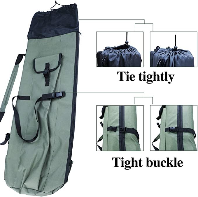 Fishing Rod Case Organizer Pole Storage Bag Fishing Rod and Reel Organizer for Travel