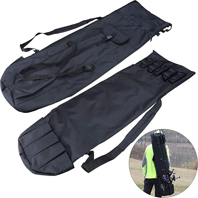Fishing Rod Case Organizer Pole Storage Bag Fishing Rod and Reel Organizer for Travel